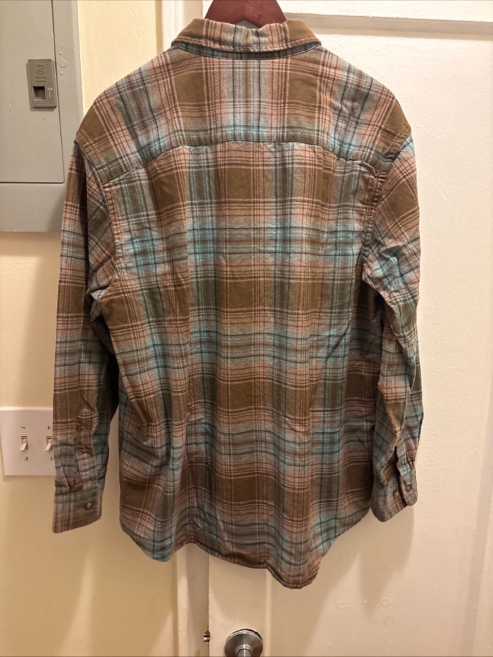 Men's Pendleton Plaid Flannel Button-Up Shirt size XL - Picture 10 of 10